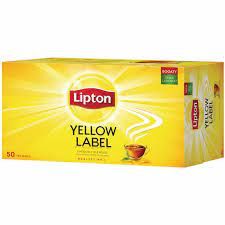 Yellow Lipton Yellow Label Tea Bags - 50s_0