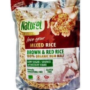 Naturel Organic Brown & Red Rice Mix (Cholesterol & Gluten Free) -2 KG_0