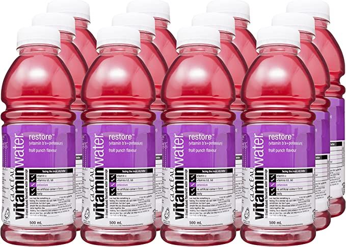 Glaceau Vitamin Water 12 x 500ml (Fruit Punch)_1