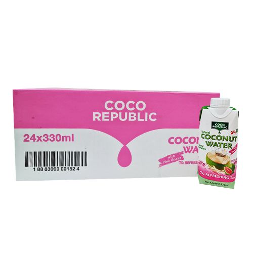 Coconut Water with Pink Guava 330ml x 24_1