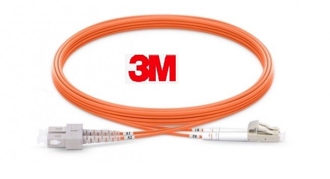 XF500000914 (3M SC/UPC-LC/UPC OM2 50/125um Duplex Fiber Patch Cord 3M-Orange)_0