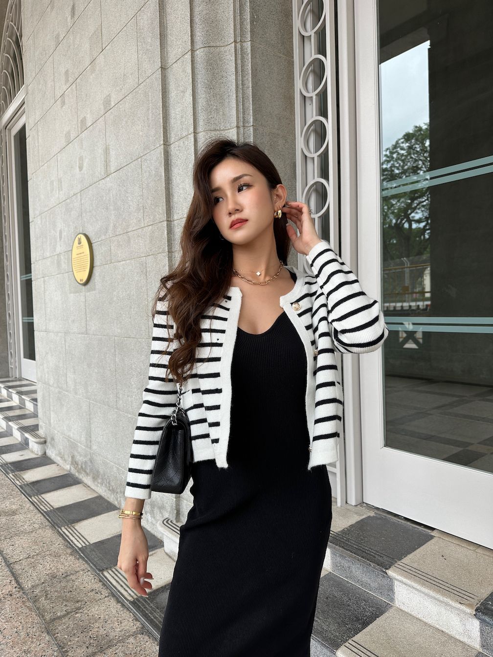 STRIPED KNIT CARDIGAN_4