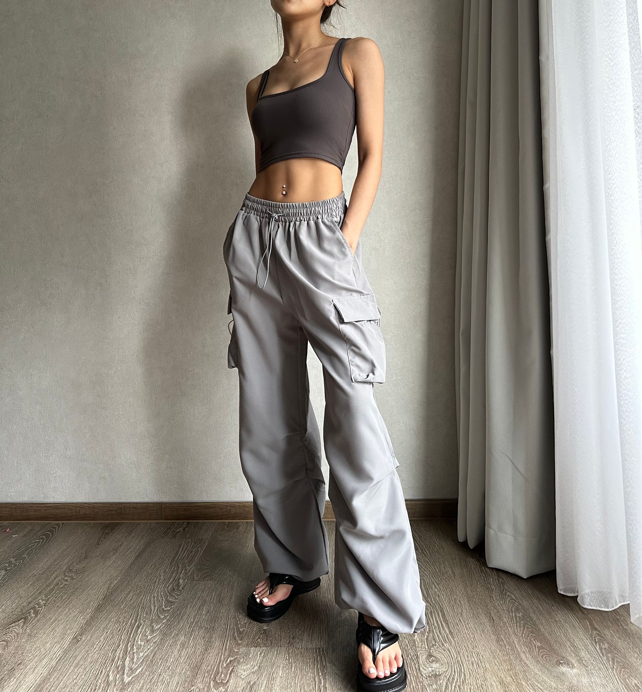 CARGO PANTS (STONE GREY)_1