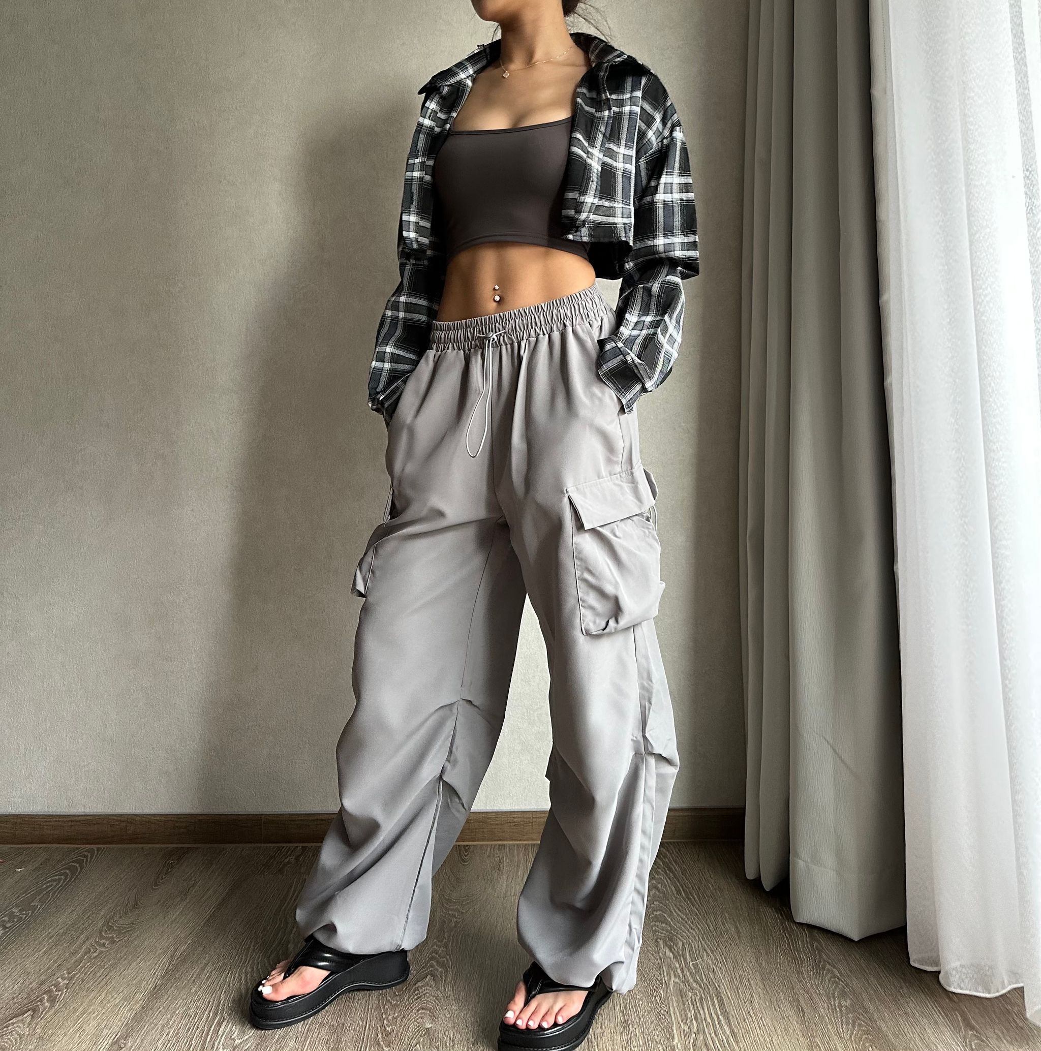 CARGO PANTS (STONE GREY)_3