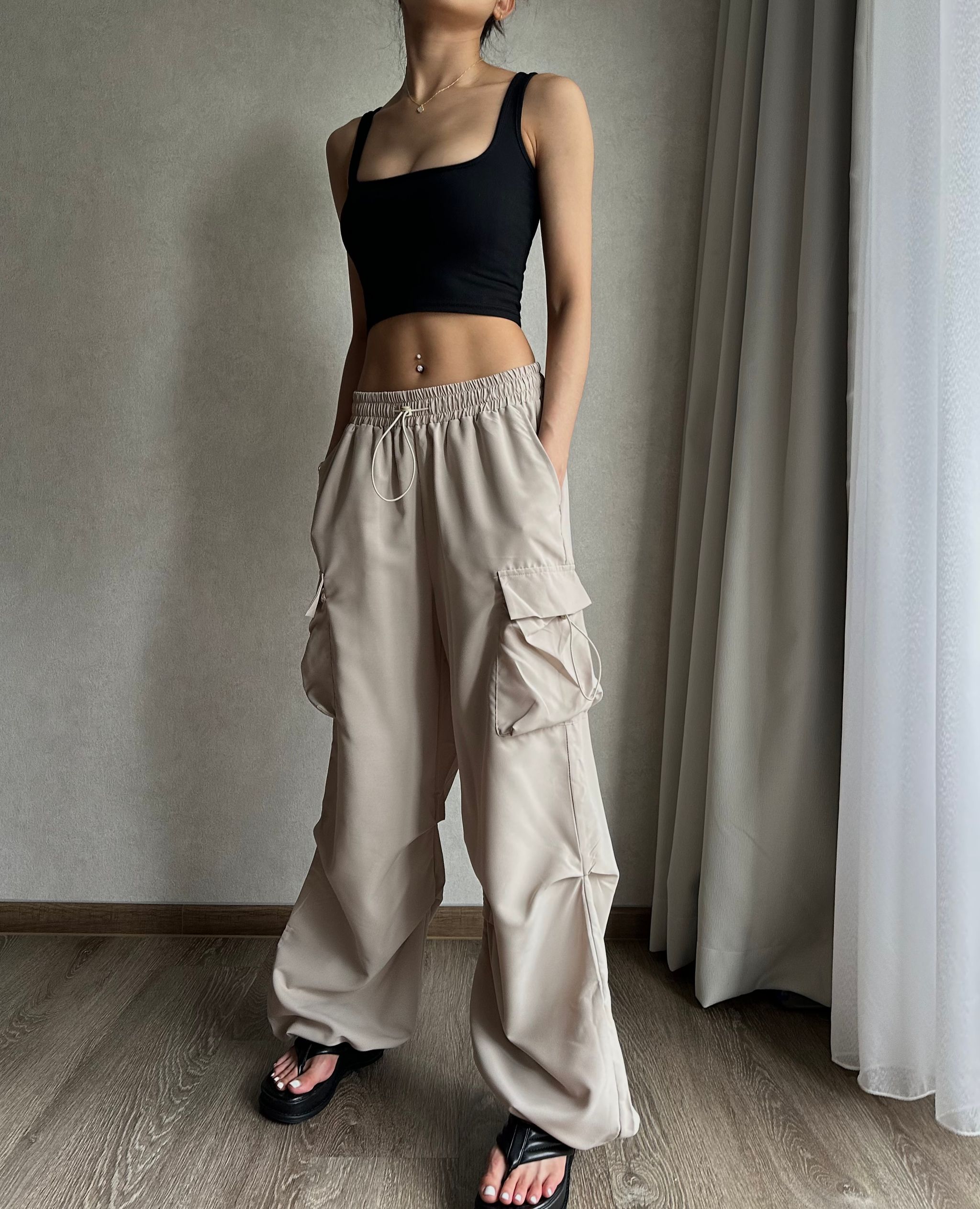 CARGO PANTS (KHAKI)_2