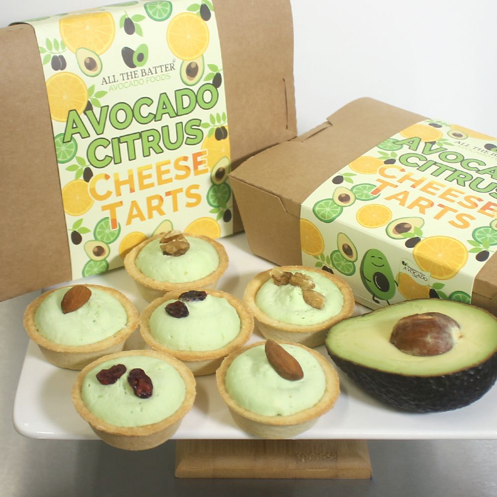 Avocado Citrus Cheese Tarts (Box of 6)_0