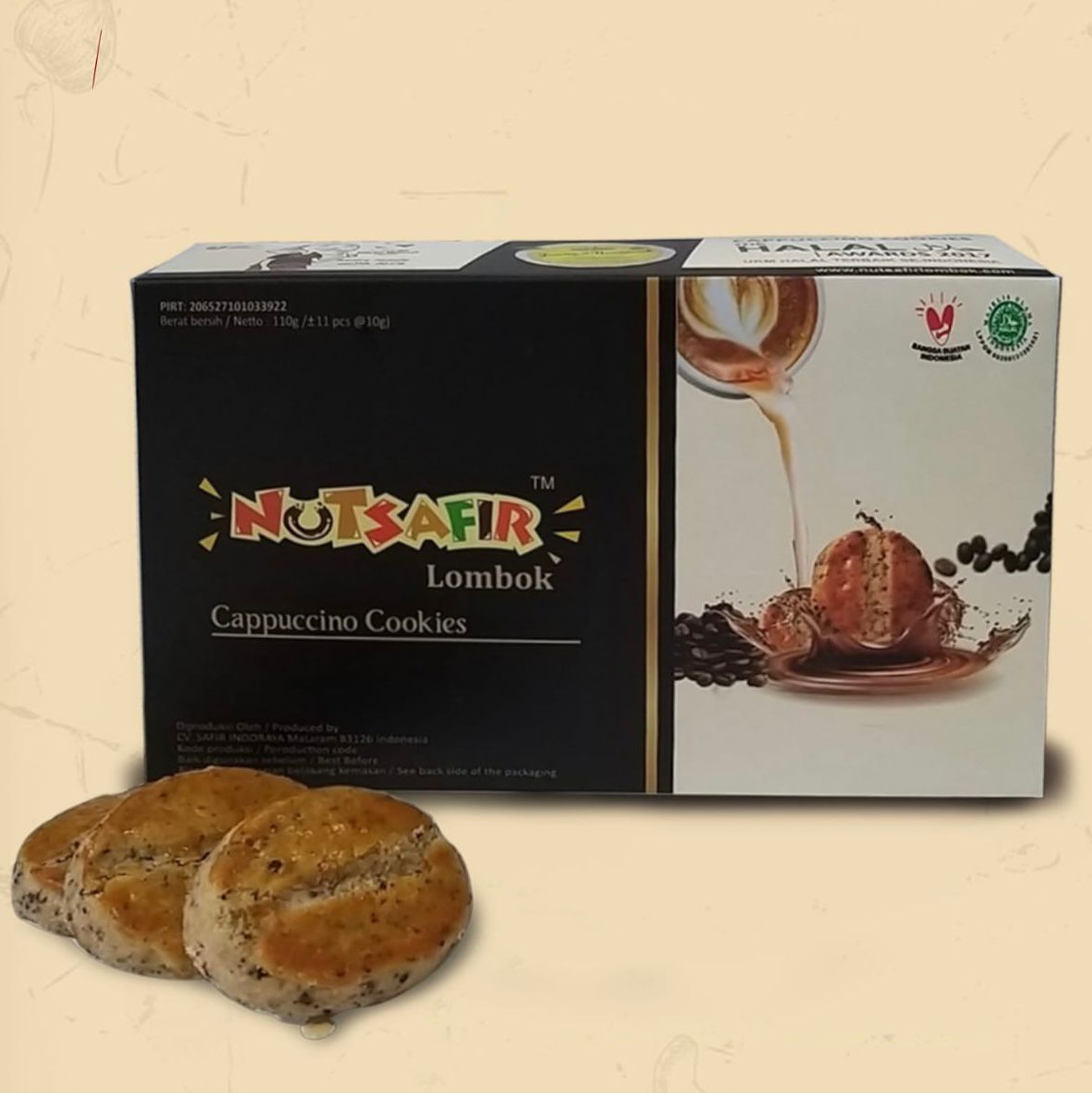 (NUTSAFIR) CAPPUCINO COOKIES_0