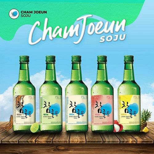 CHAMJOEUN SOJU 360 ml ARAK KOREA CHAM JOEUN CHAMJEOUN_0