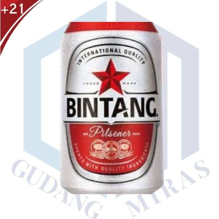 BINTANG BEER PILSNER CAN BOTTLE CRYSTAL PILSENER KALENG BOTOL BESAR KECIL JUMBO_1