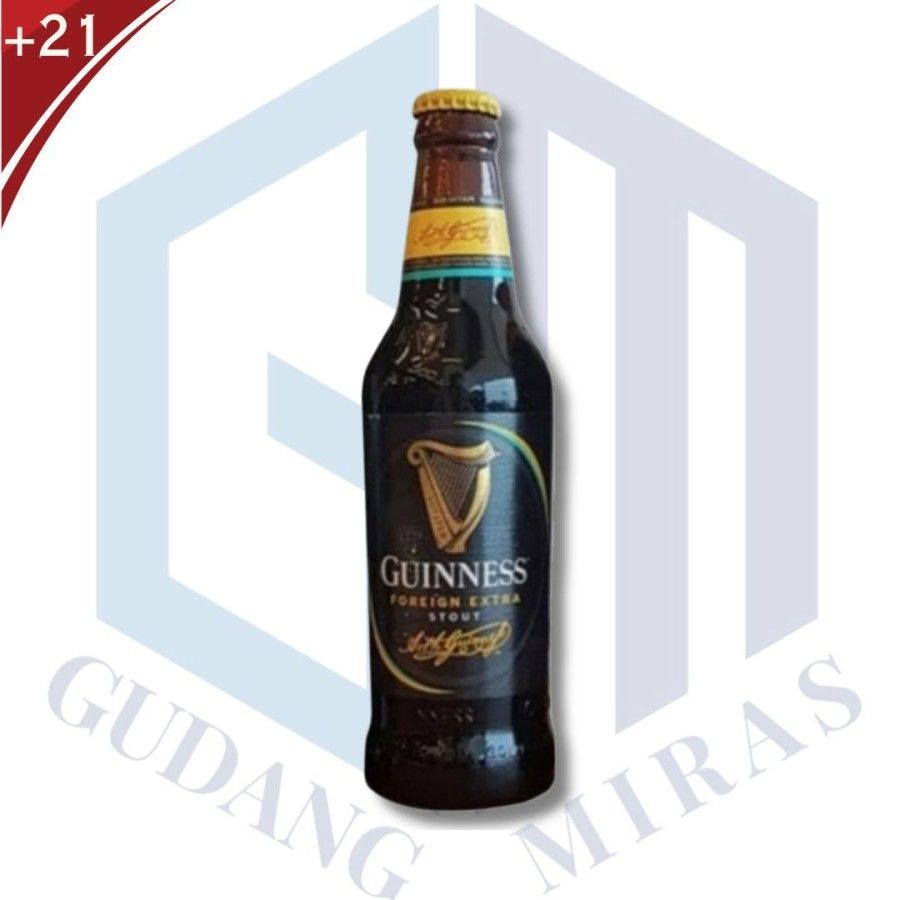 GUINNESS STOUT SMOOTH CAN BOTTLE GUINESS BEER KALENG BOTOL BESAR KECIL GUINES BIR HITAM_0