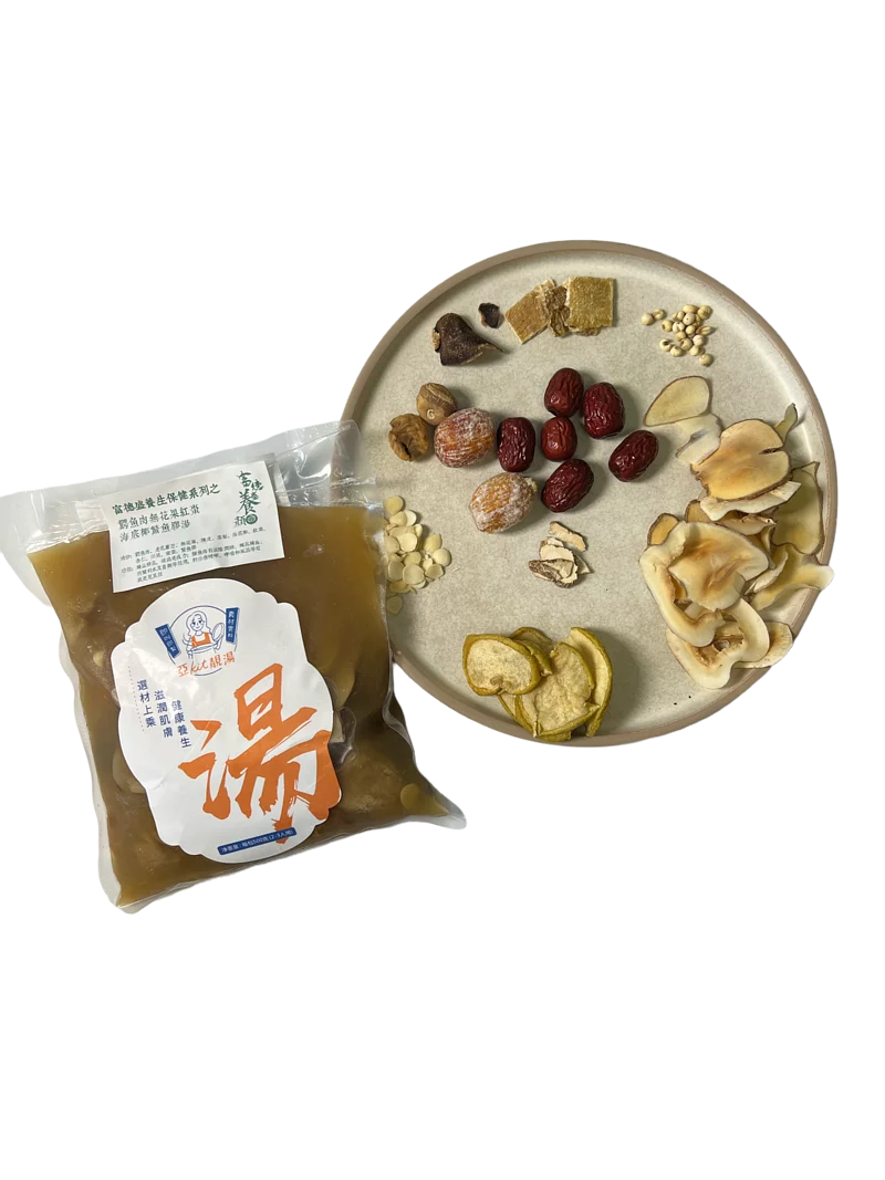 鰐魚肉無花果紅棗海底椰鰵魚膠湯_0