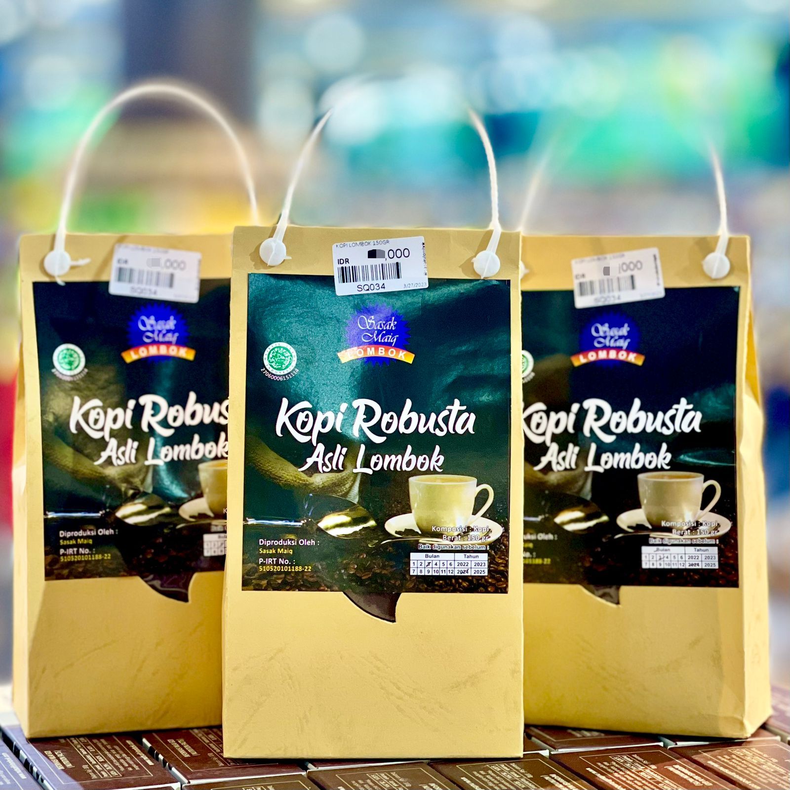 (SASAK MAIQ) KOPI ROBUSTA 150GR_0