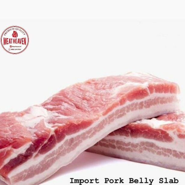 Import Denmark Pork Belly Slab ~ 1kg_0