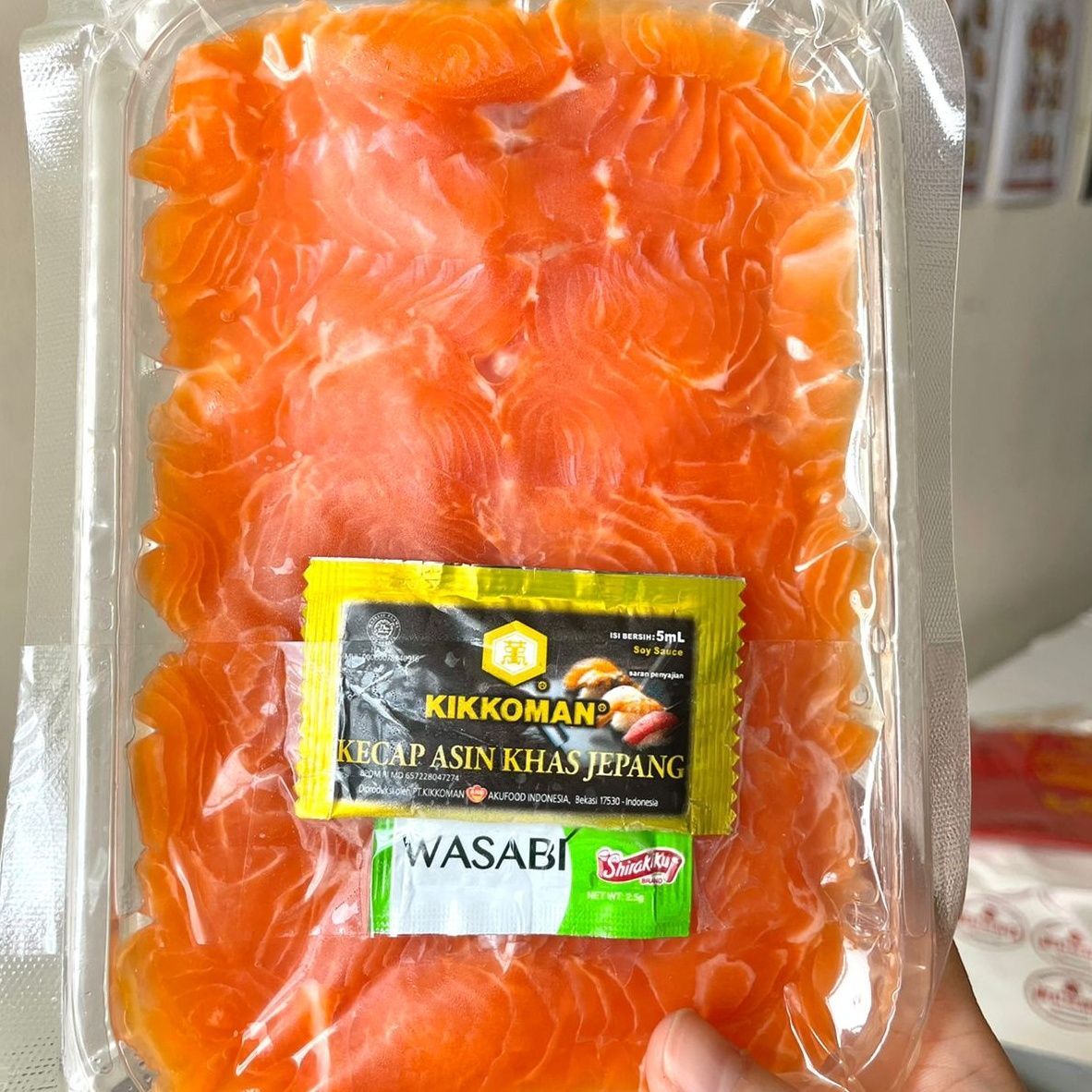 Fresh Salmon Sashimi Slice 200gram_0