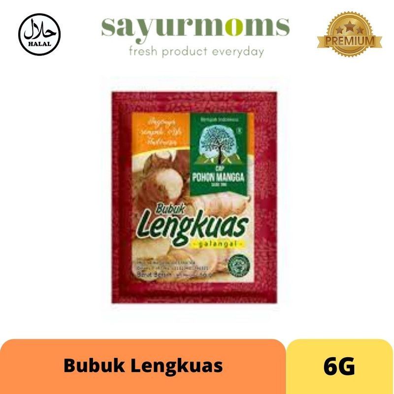 Bubuk Lengkuas - Cap Pohon Mangga 6gr_0