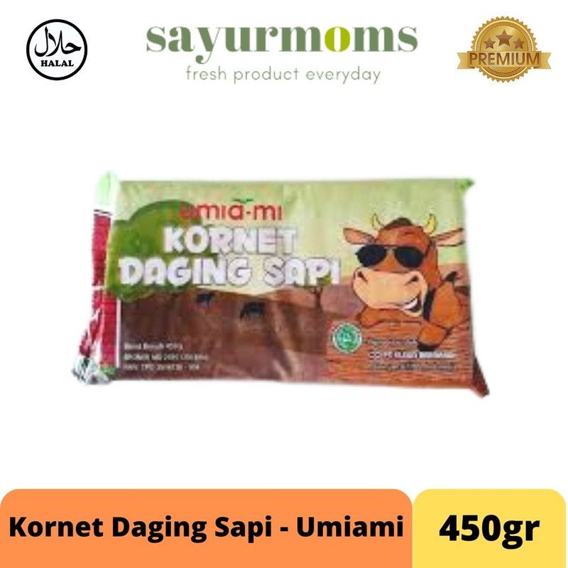 Kornet Daging Sapi 450gr - Umiami_0