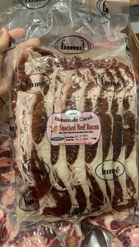 Smoked Beef Bacon / kg_0