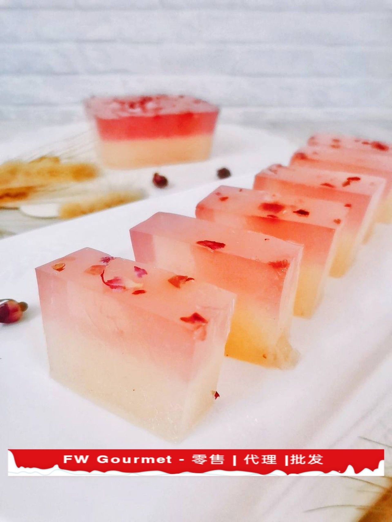 Rose Lychee Agar-Agar Box 玫瑰荔枝菜燕盒_2