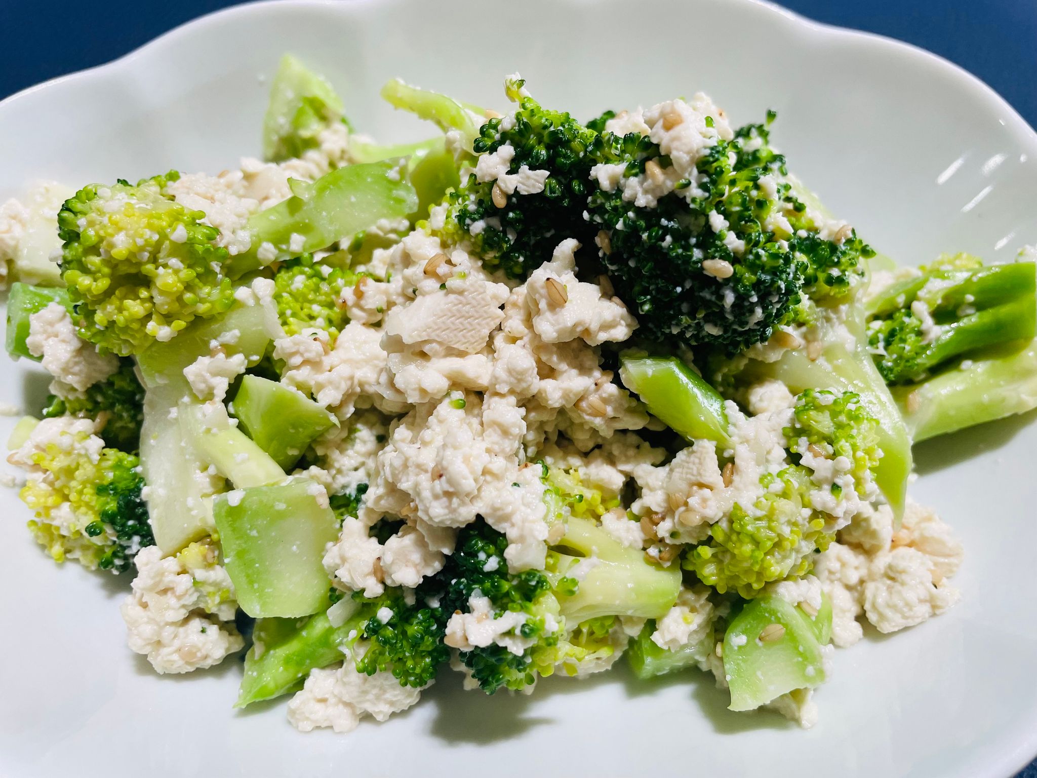 브로콜리 두부무침 Broccoli with mashed tofu_0