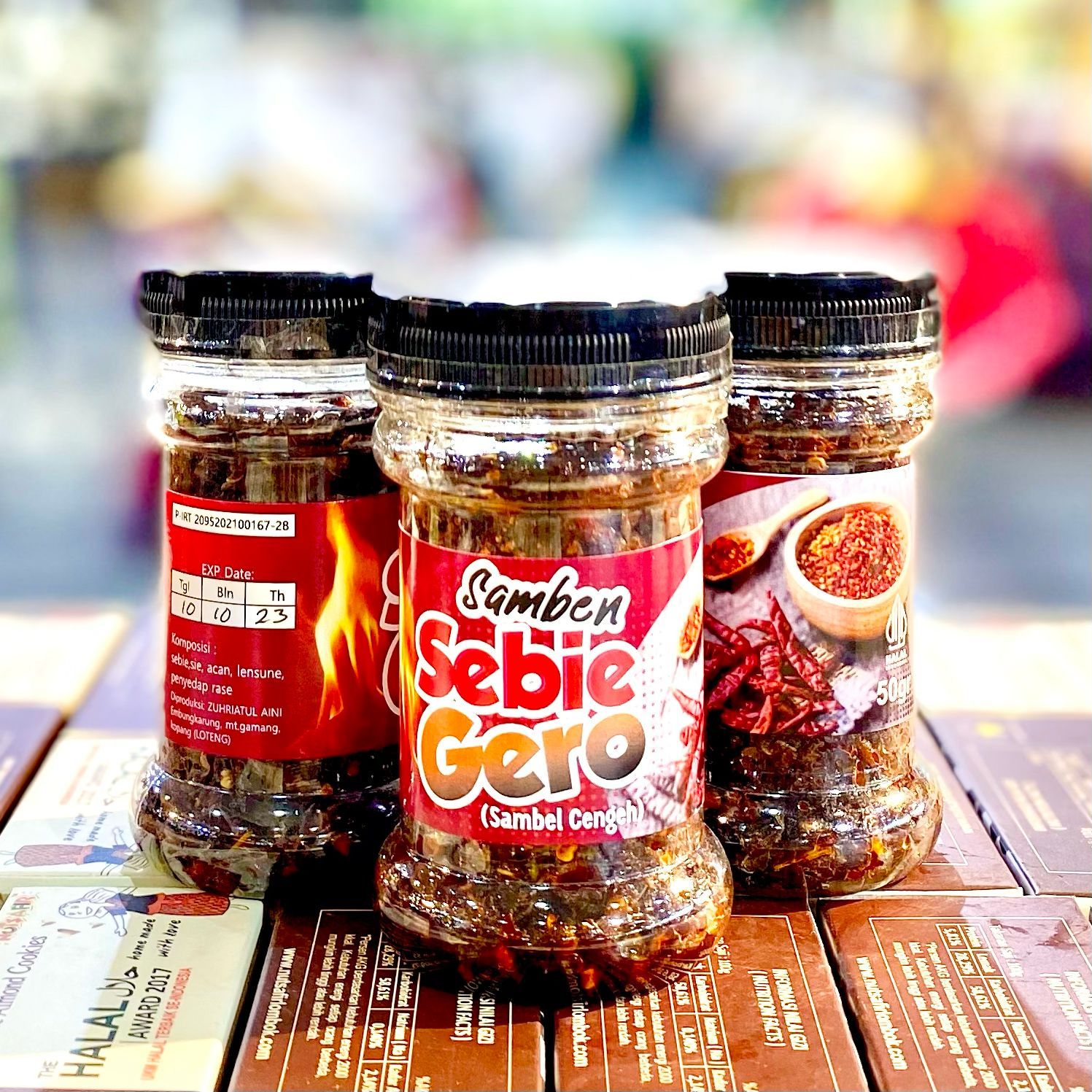 (ENI FOOD) SAMBAL SEBIE GERO 50GR_0