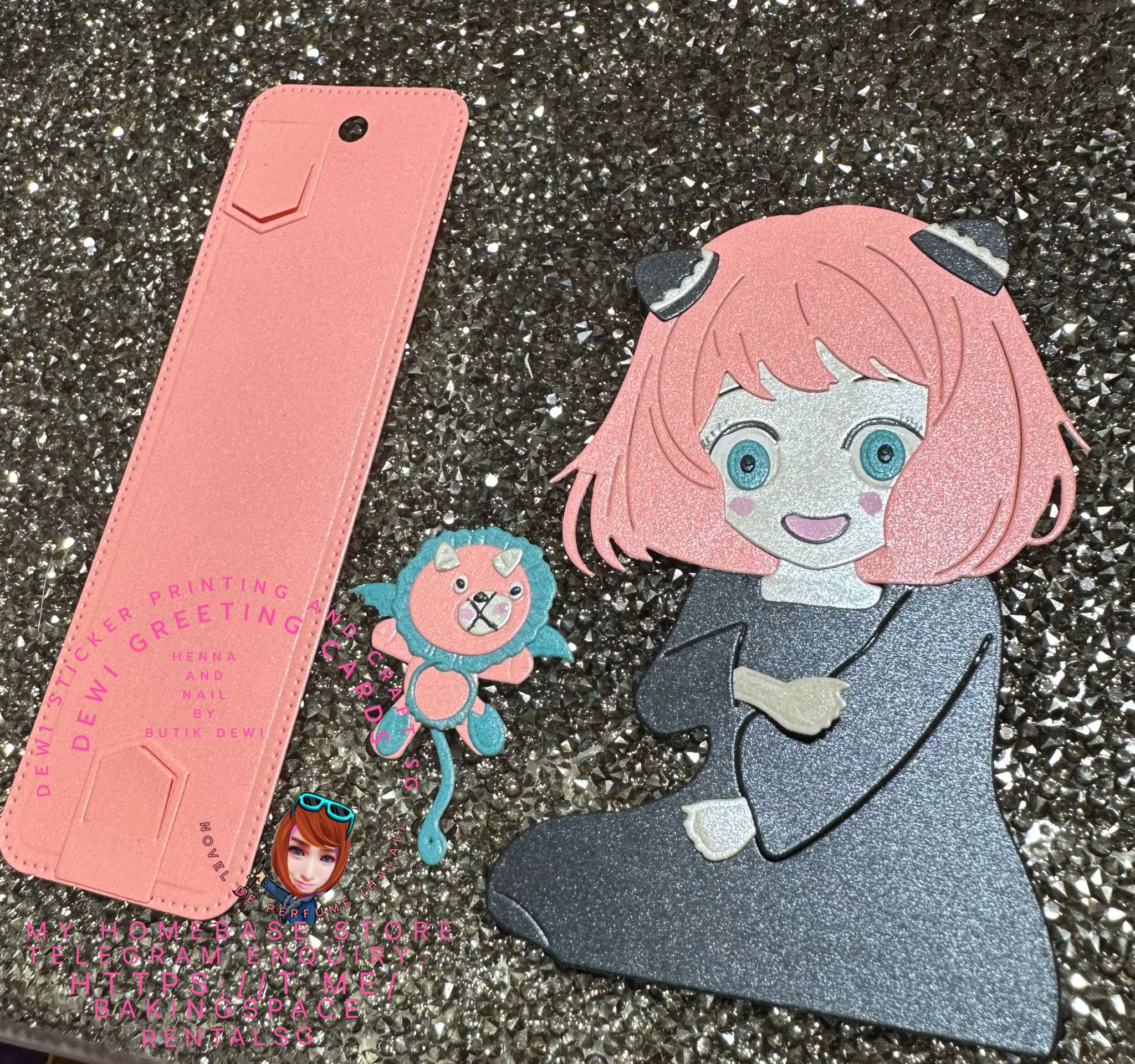 Bookmark With Attached Anya_1