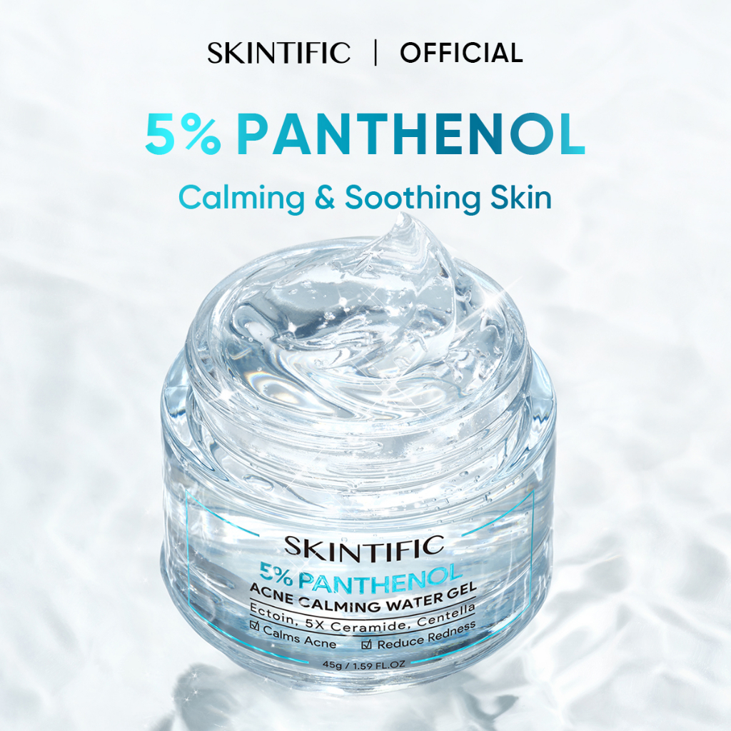 Skintific 5% Panthenol Acne Calming Water Gel 45g_1