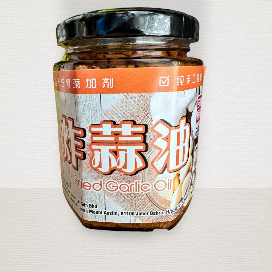 Grandma Ong Fried Garlic Oil 180g_0