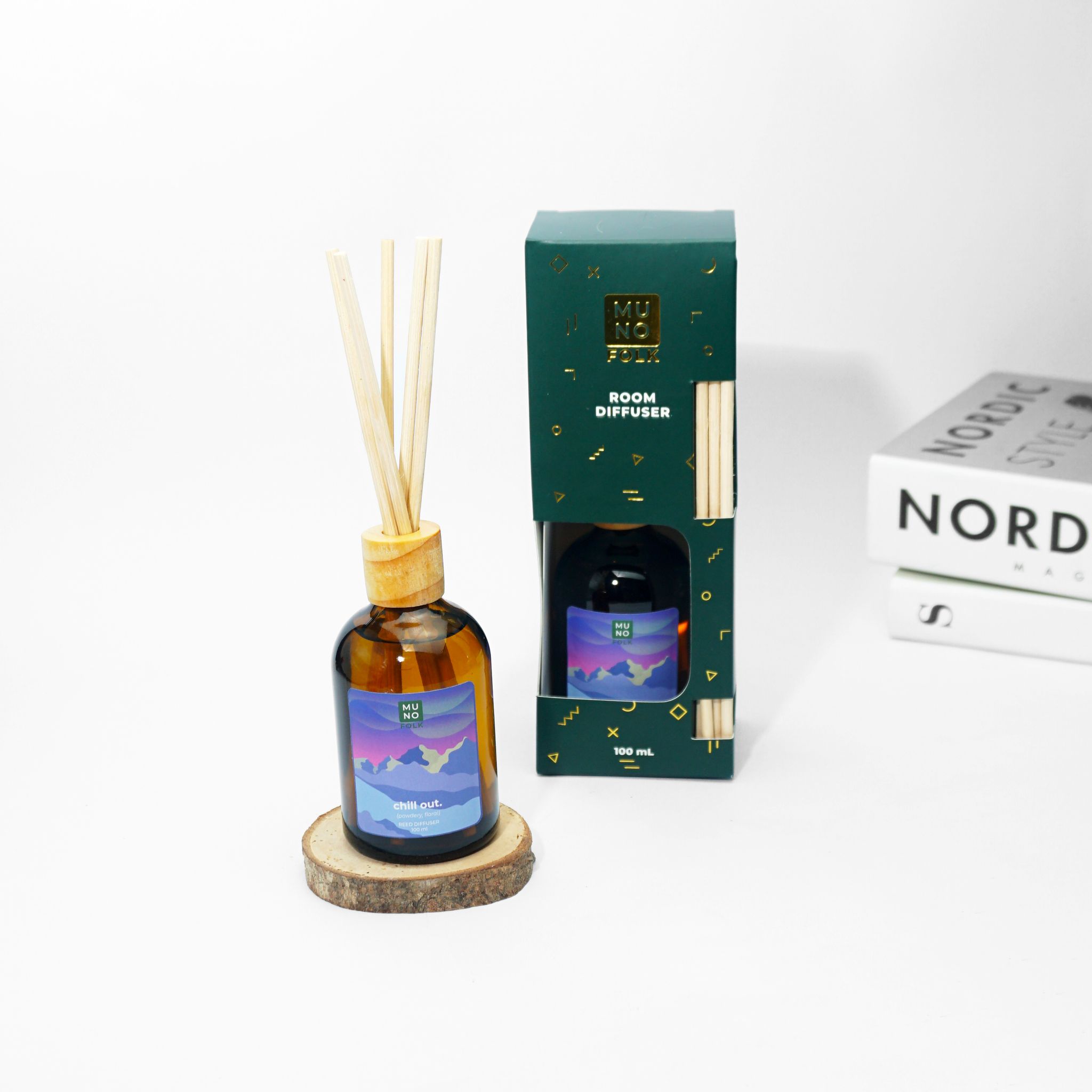 Reed Diffuser 100ml Pengharum ruangan aromaterapi_0