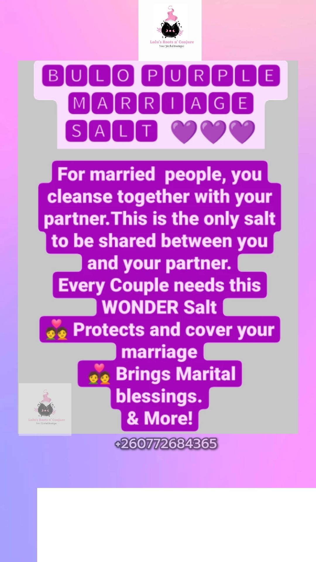 Bulo Purple Marriage Salt _0