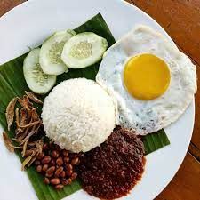 Nasi Lemak Telur Mata_0