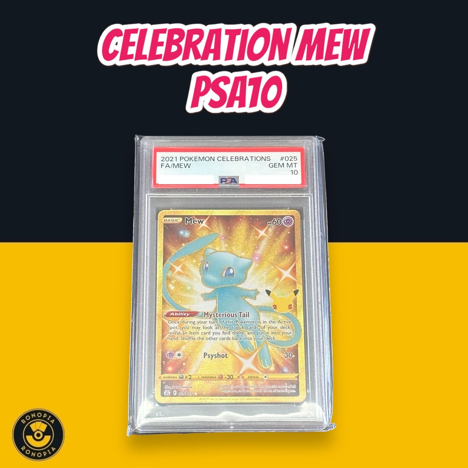 Celebration Mew PSA 10_0