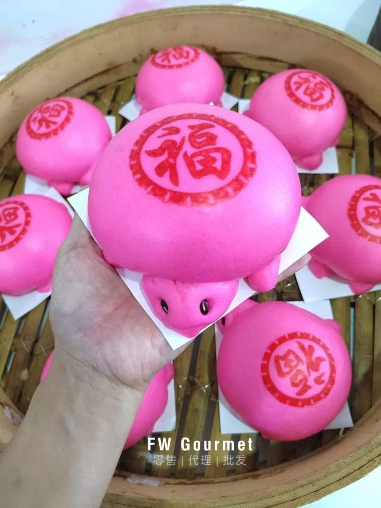 Longevity Turtle Bun Platter 寿龟包拼盘_1