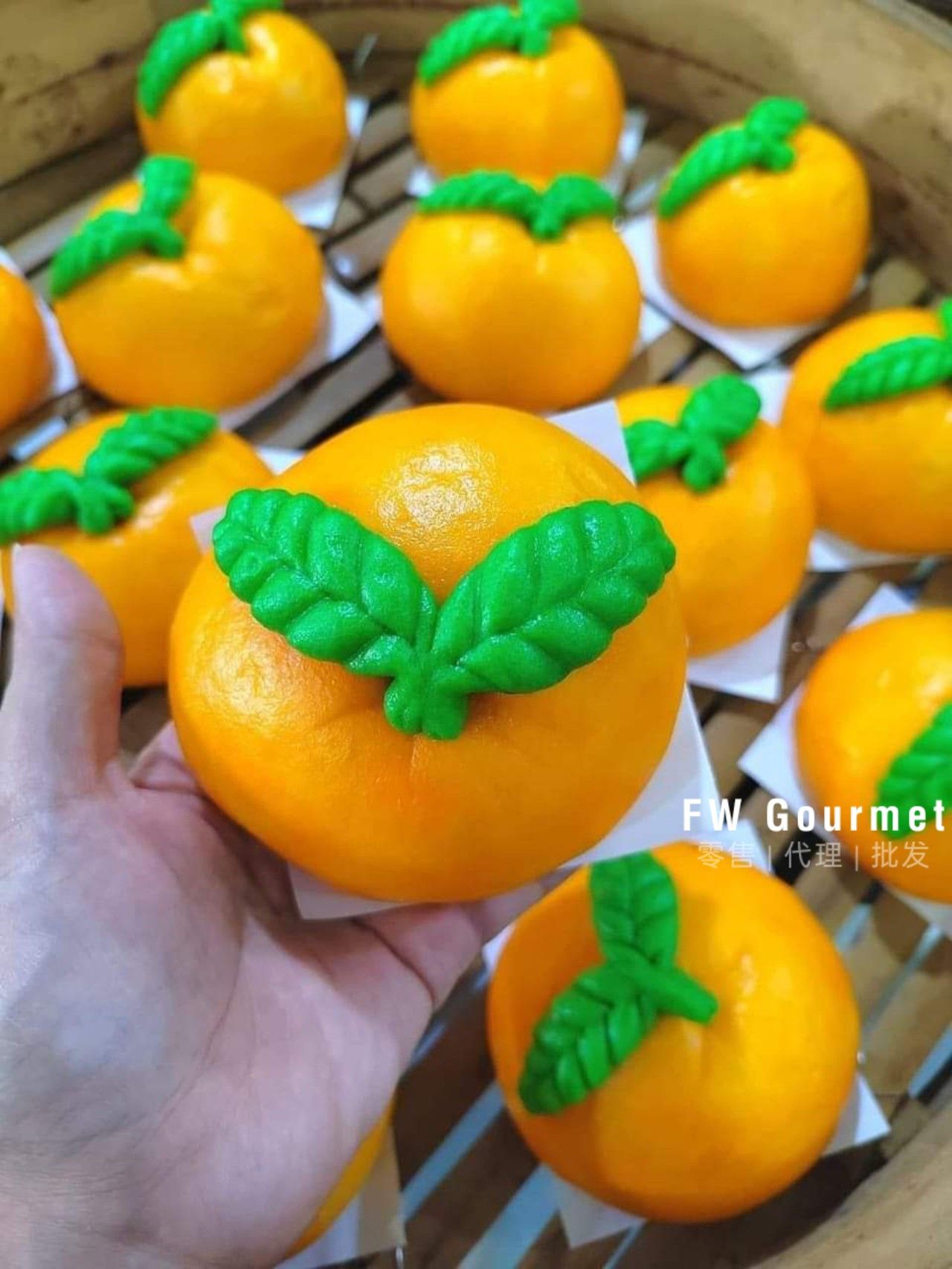 Fortune Orange Bun 大吉包_0