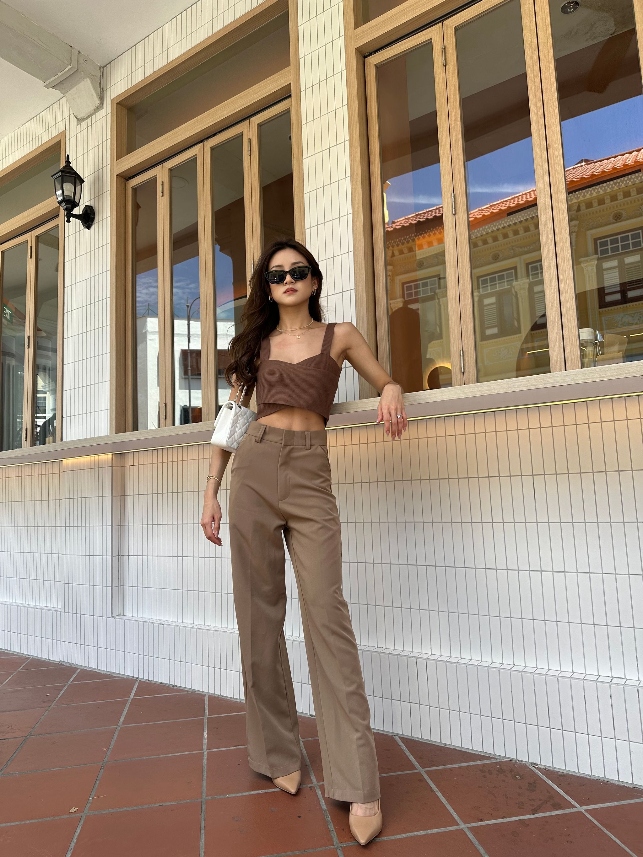 OFFICE PANTS (MOCHA) _1