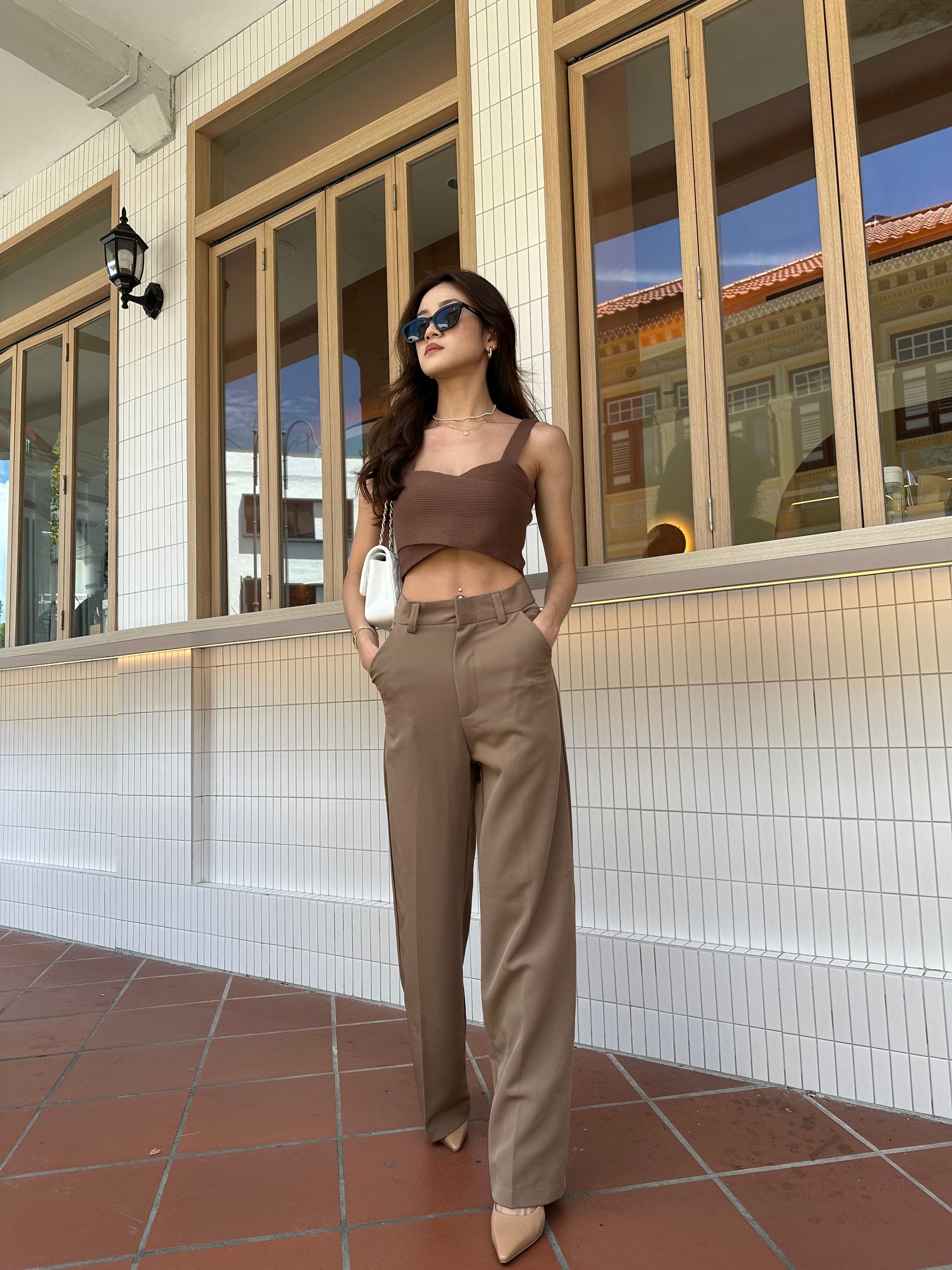 OFFICE PANTS (MOCHA) _2