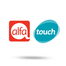 1$ alfa or touch_0