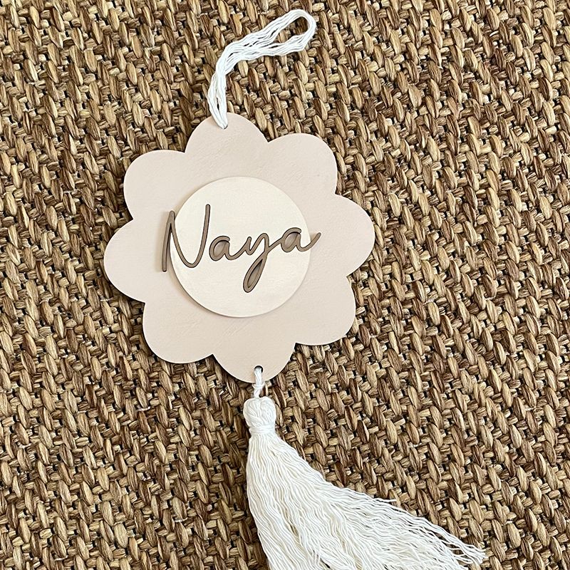 Personalized Daisy Plaque_1