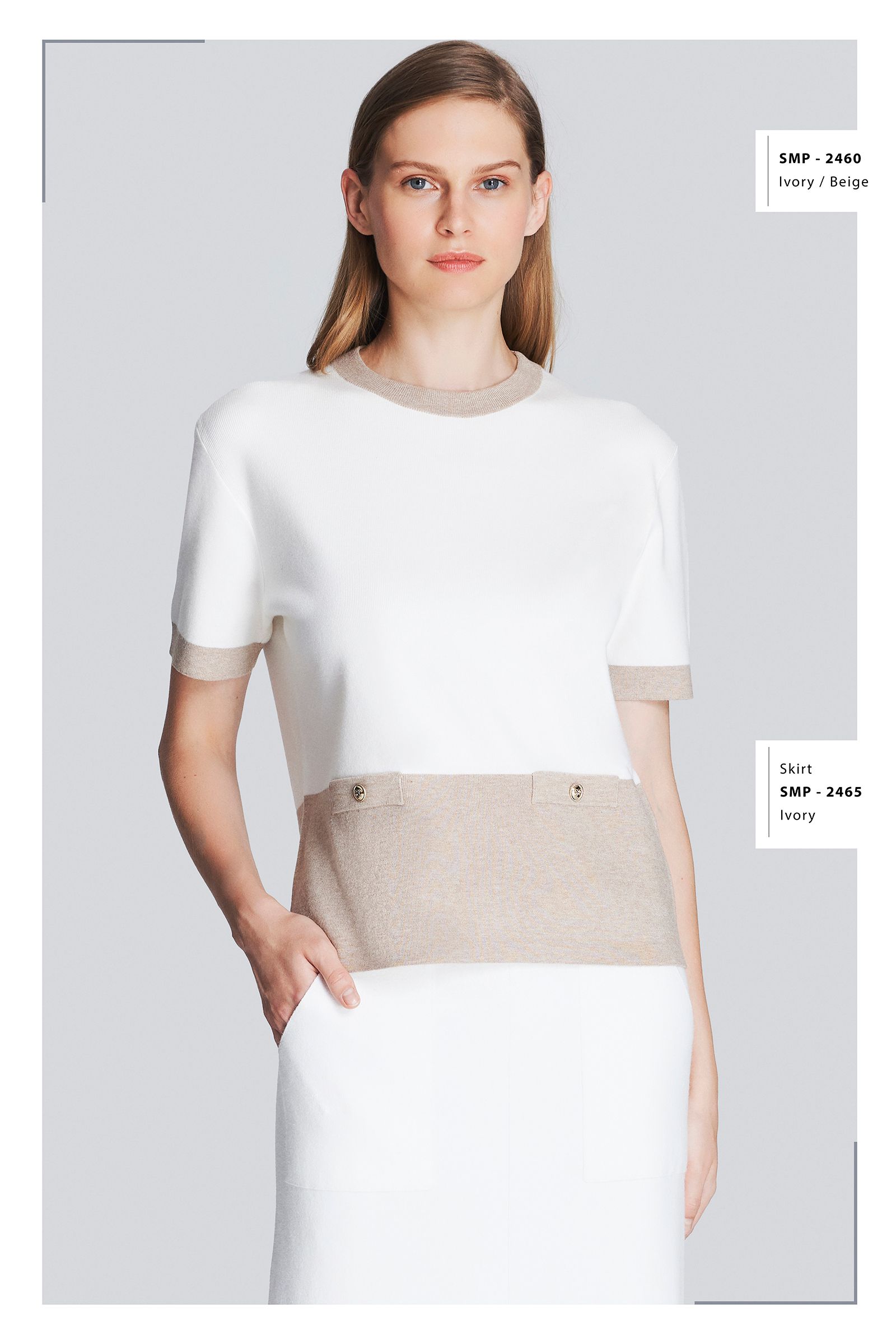 SMP-2460 Ivory/Beige_0