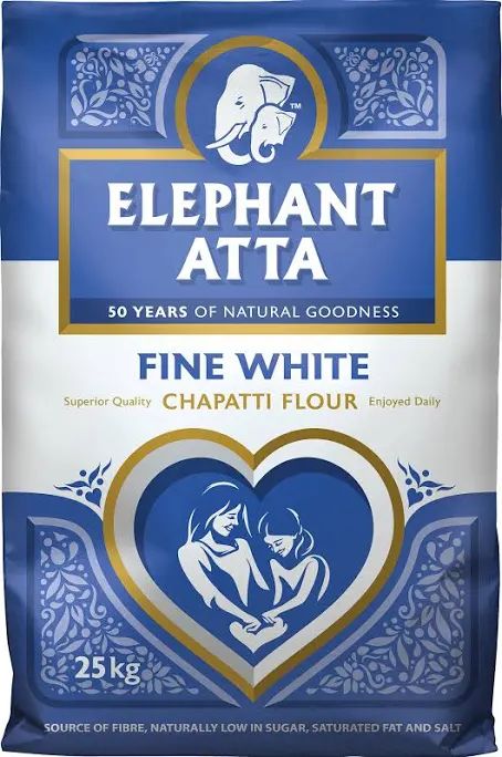 Elephant No1 Fine White Chapatti Flour 25KG _0