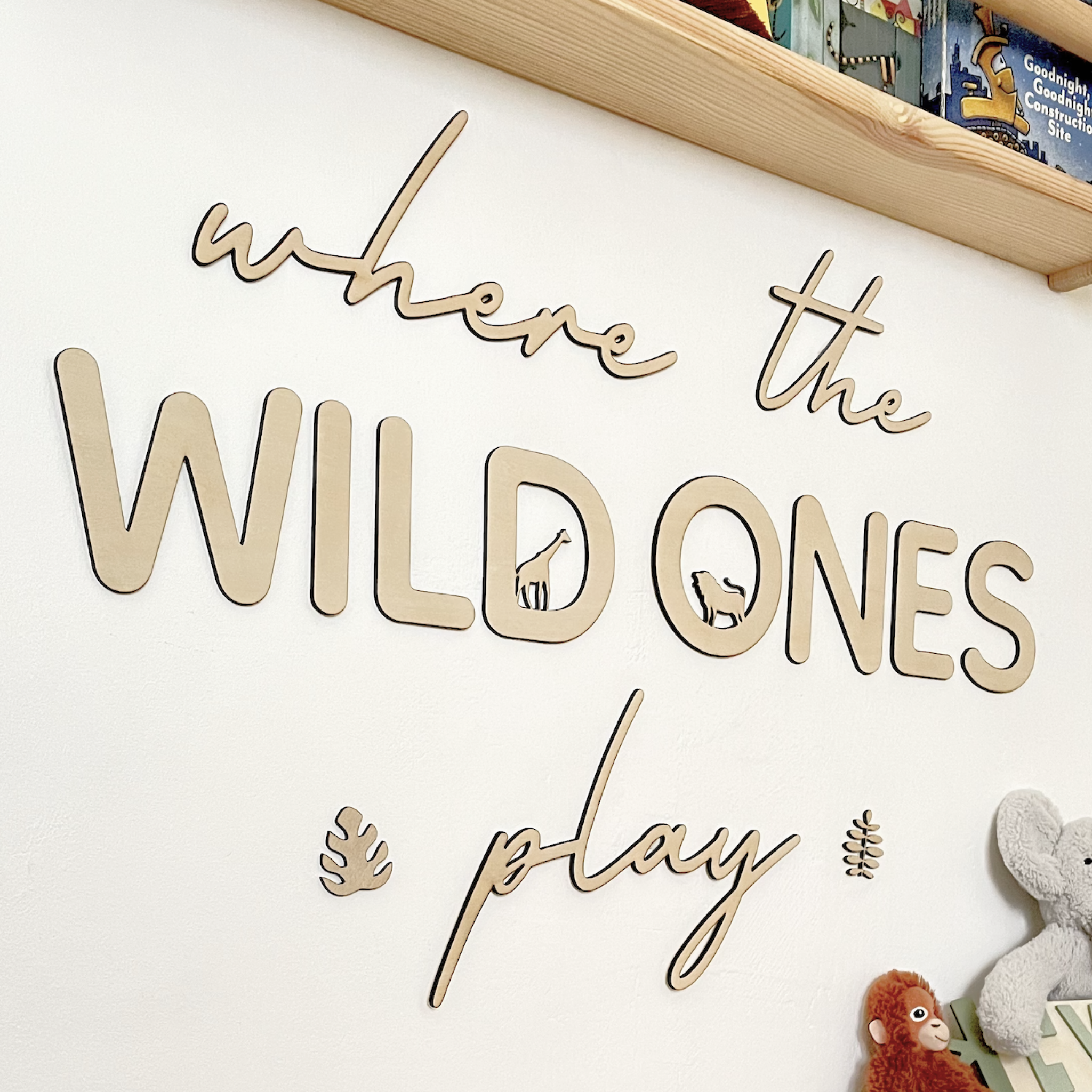 Wild One Wall Sign _2