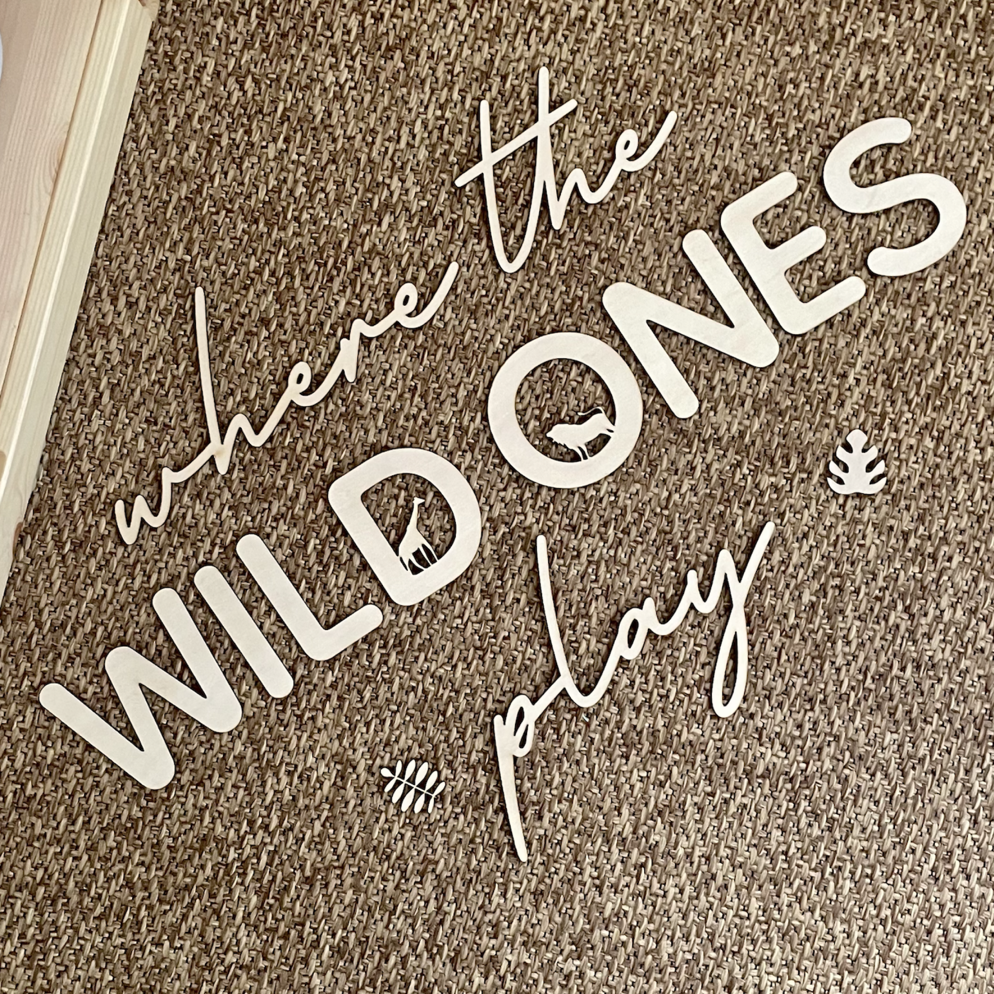 Wild One Wall Sign _4