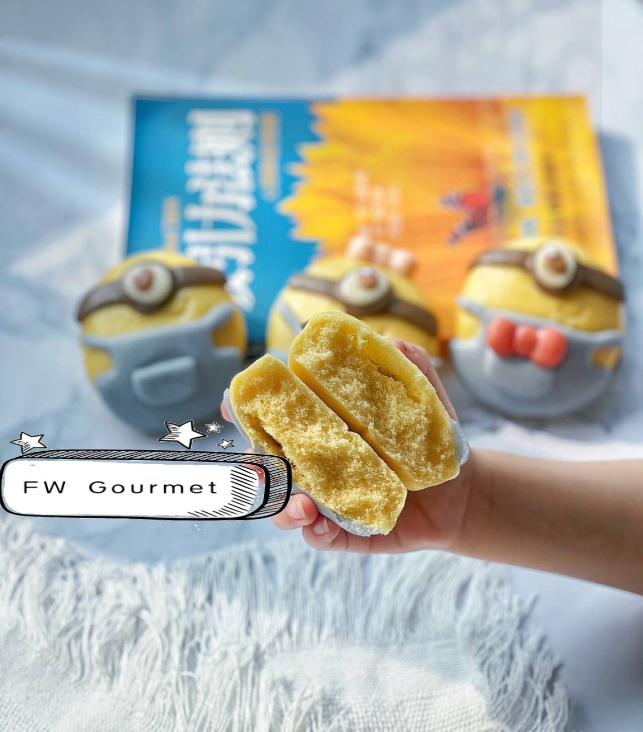 Minion Theme Mantou 小黄人造型馒头_2