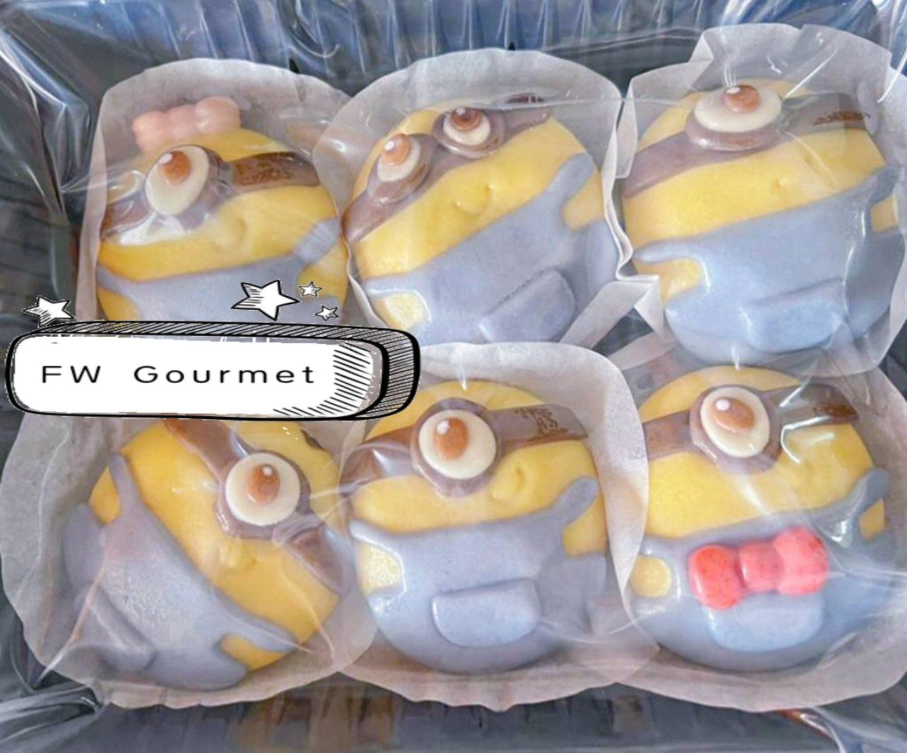 Minion Theme Mantou 小黄人造型馒头_1