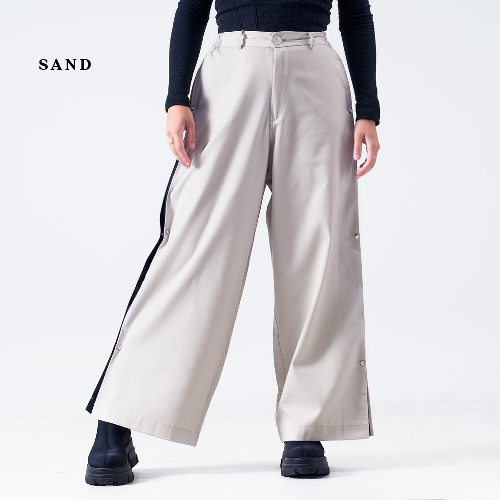 Becca Brass Button Pants_3