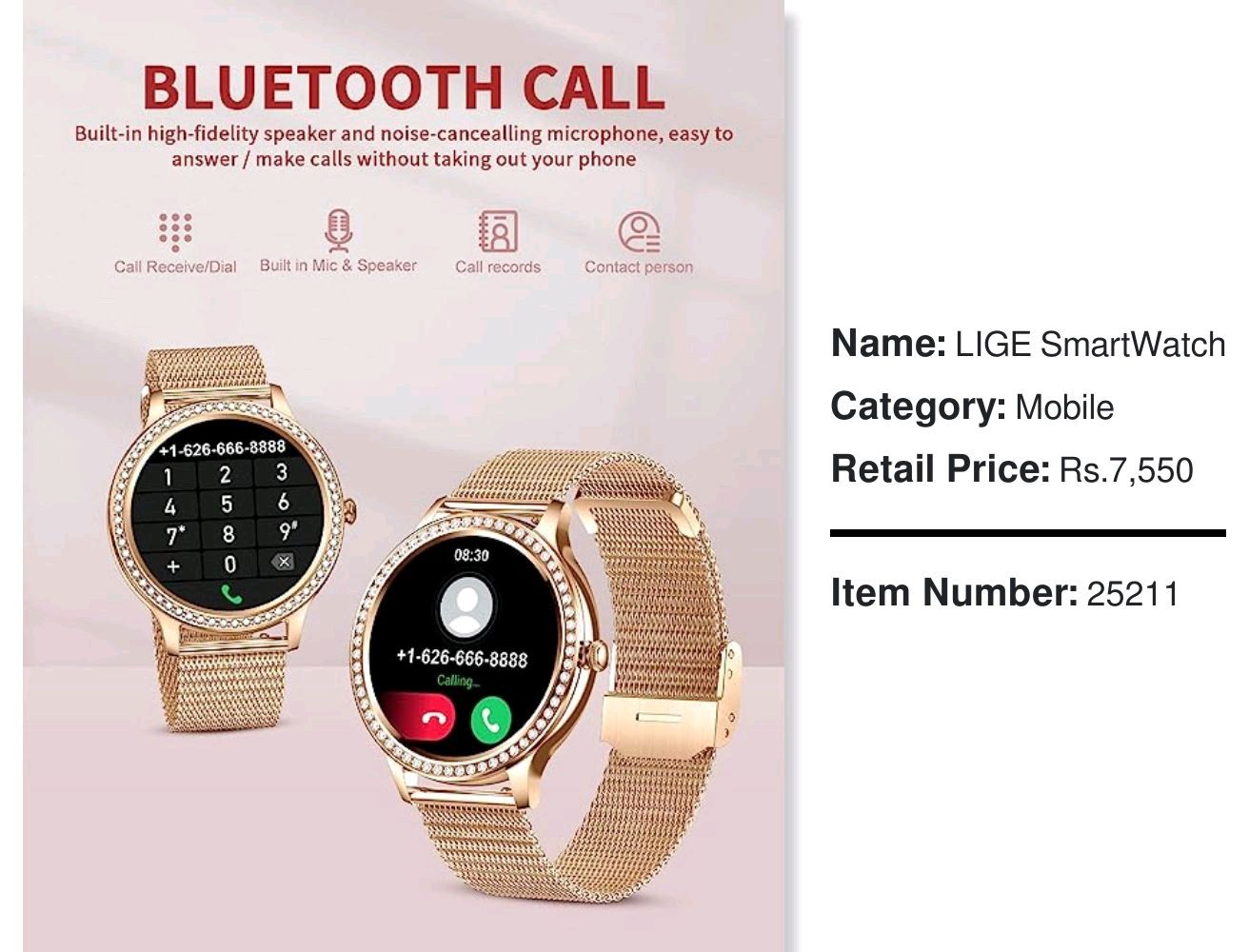 Enhance Your Lifestyle with the LIGE Smart Watch_5