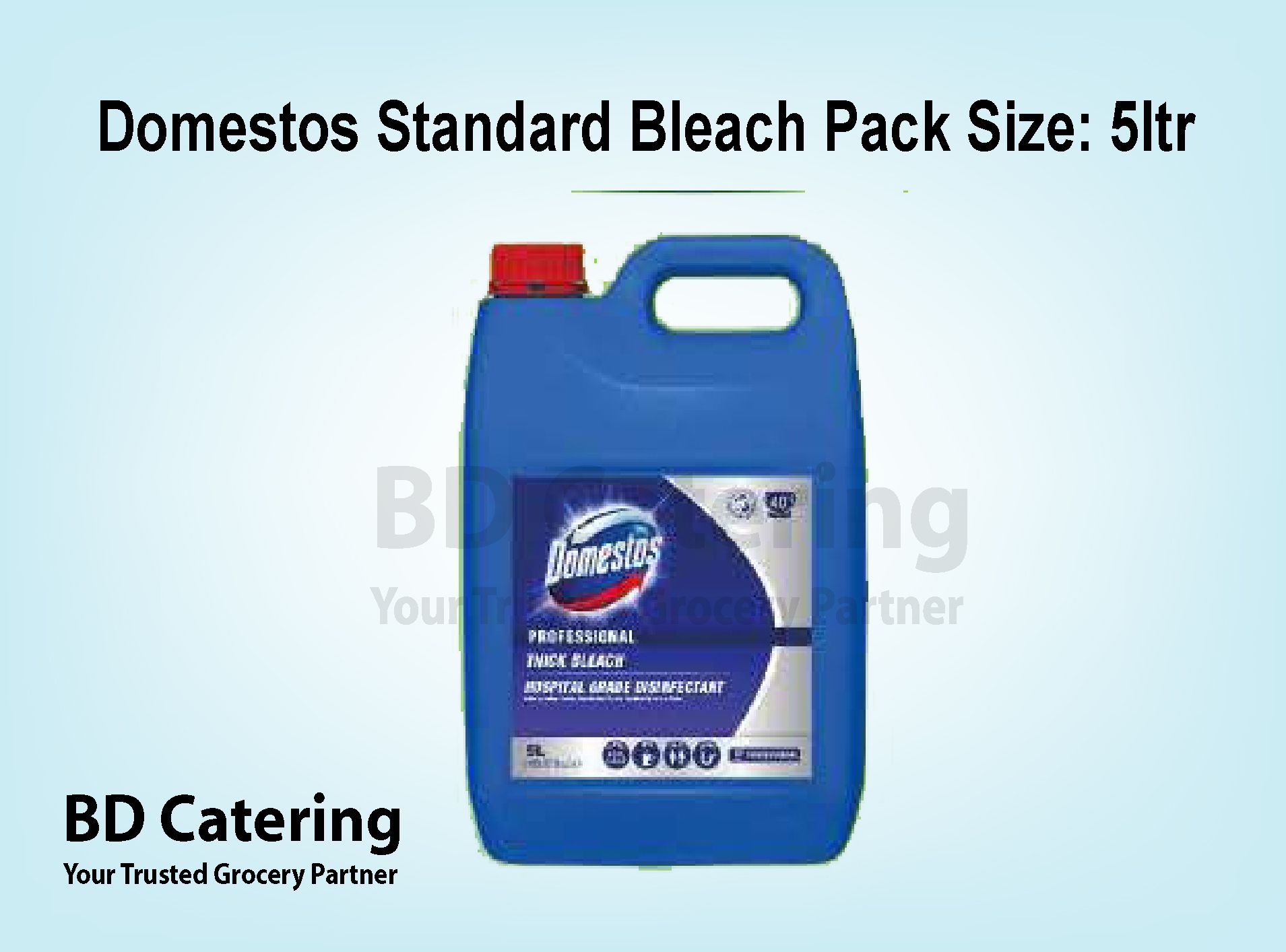 Domestos Standard Bleach Pack Size 5ltr_0