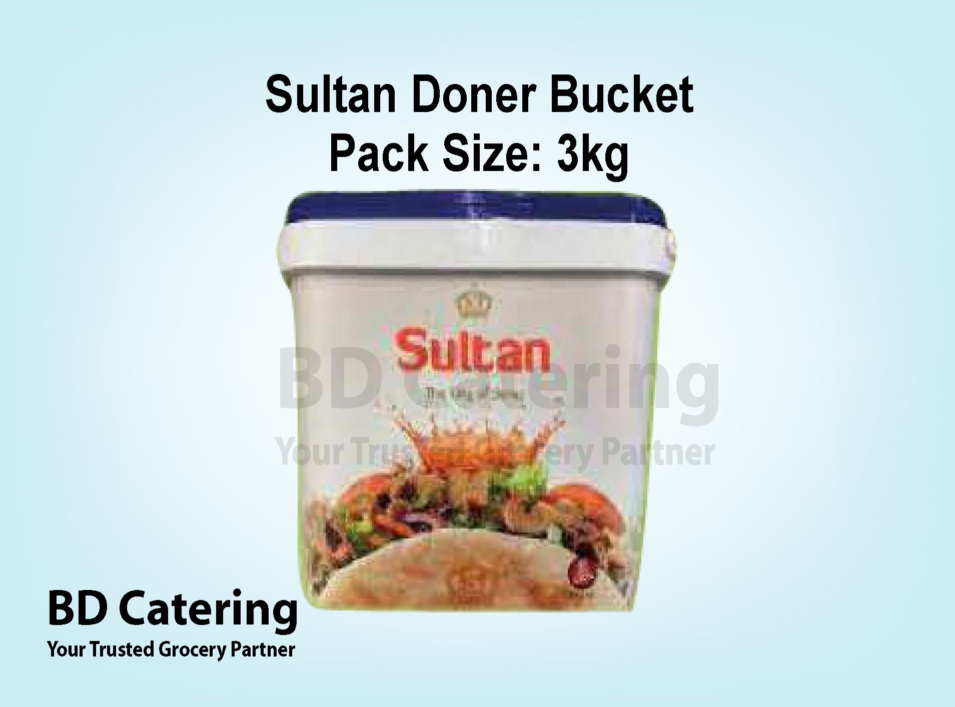 Sultan Doner Bucket Pack Size: 3kg_0