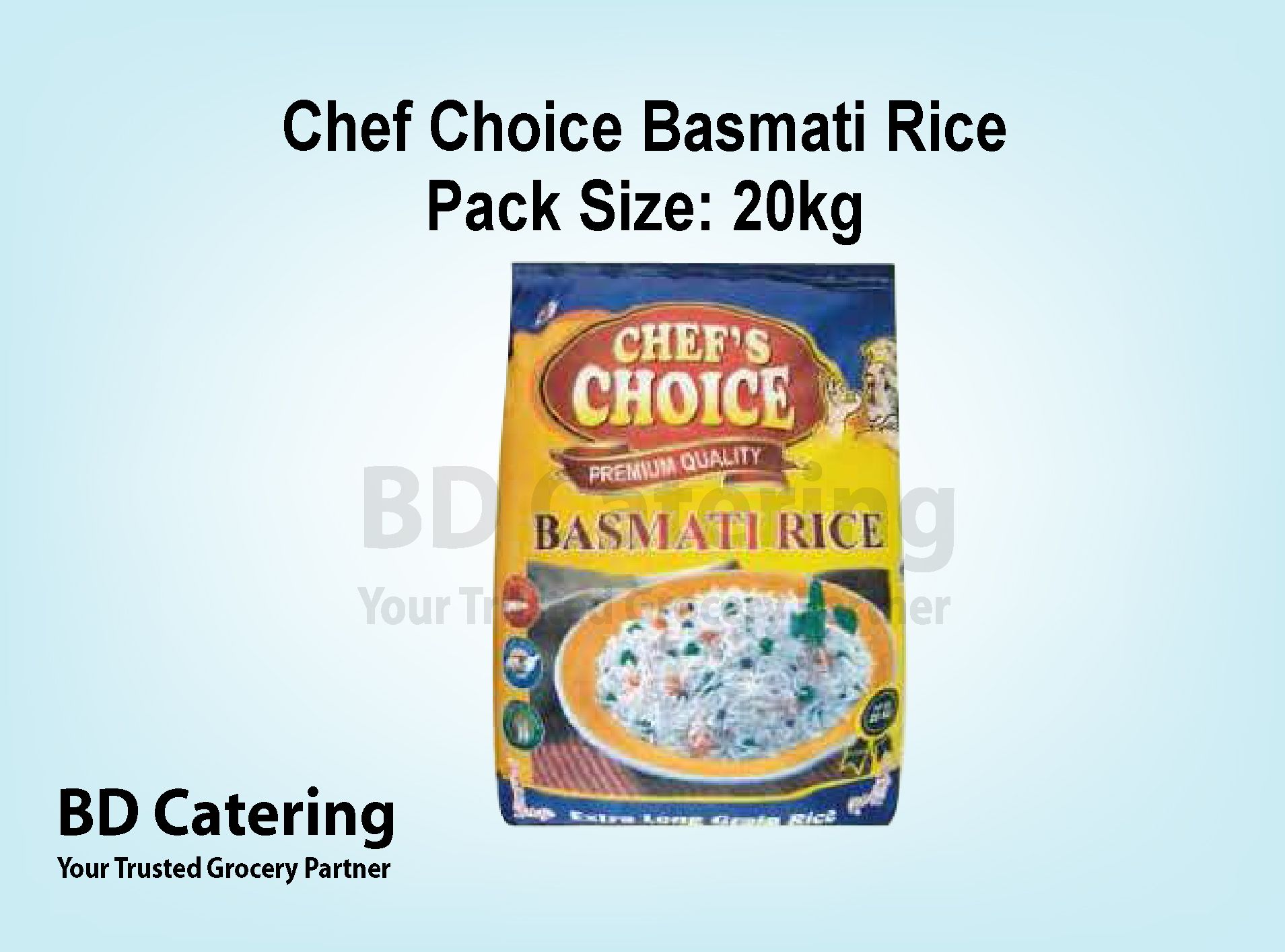 Chef Choice Basmati Rice  Pack Size : 20kg_0