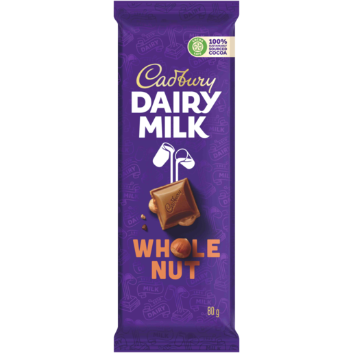 Cadbury Dairy Milk Wholenut 80g_0