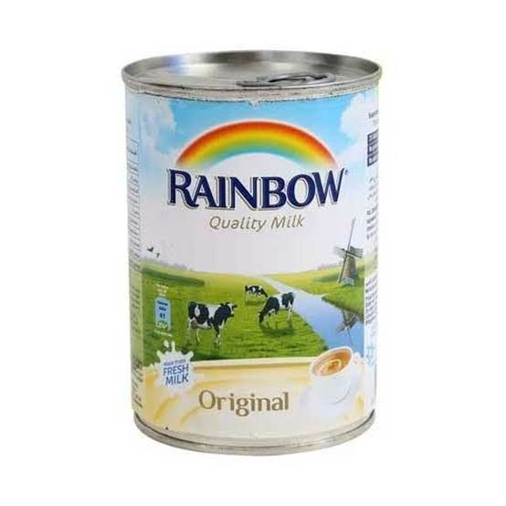 Rainbow Evaporated Milk 410g_0